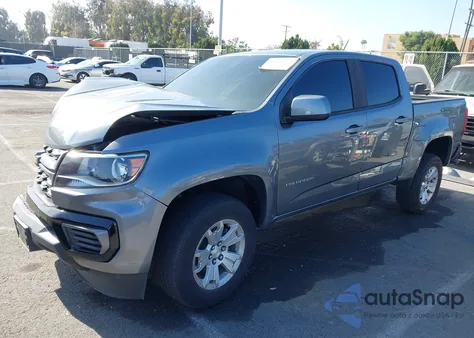 2022 Chevrolet Colorado 4Wd Short Box Lt from USA, damaged, VIN 1GCGTCEN0N1249489
